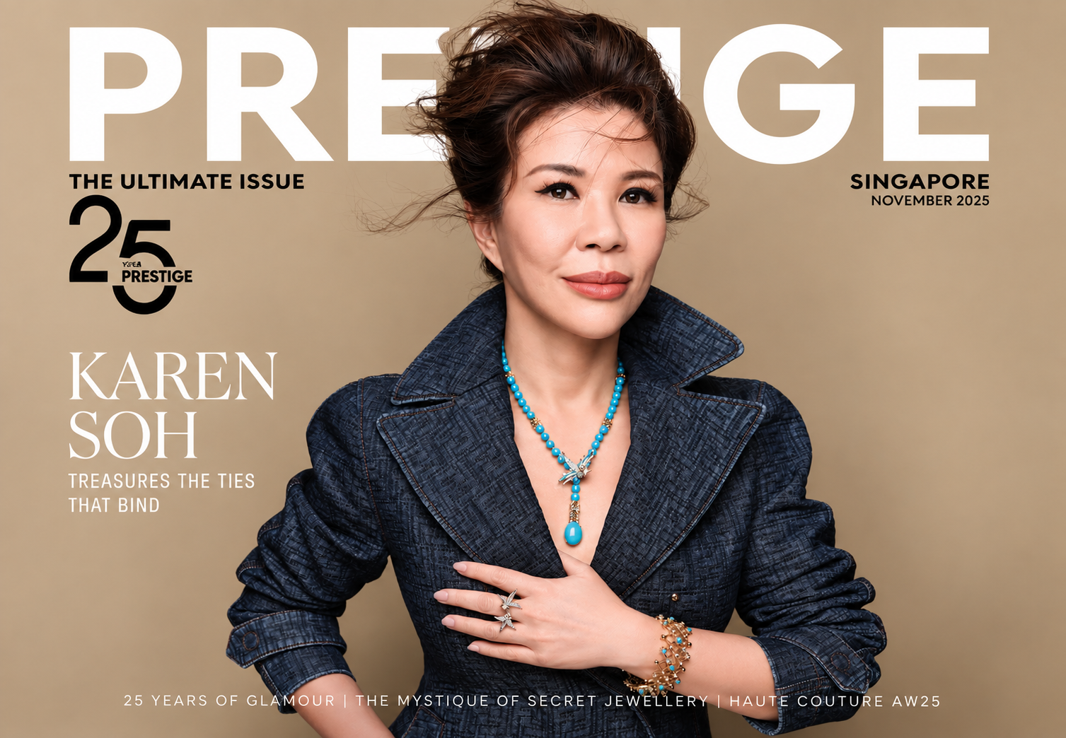 Dr. Karen Soh Featured in Prestige Singapore | AURA Clinic